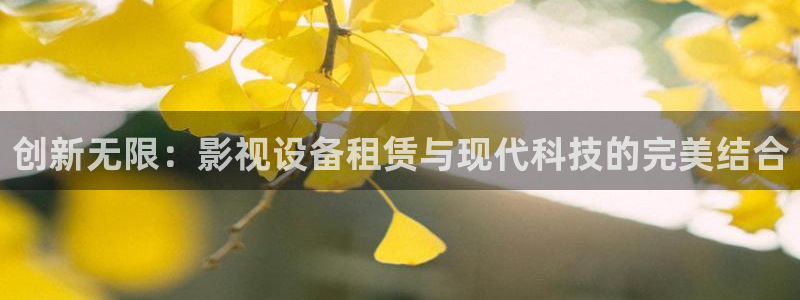 av电影在线不卡嫩 vr专区：创新无限：影视设备租赁与现代科技的完美结合